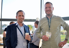 Ton van Adrichem van ING en Maarten Fahrner van Solutions Uitzendbureau